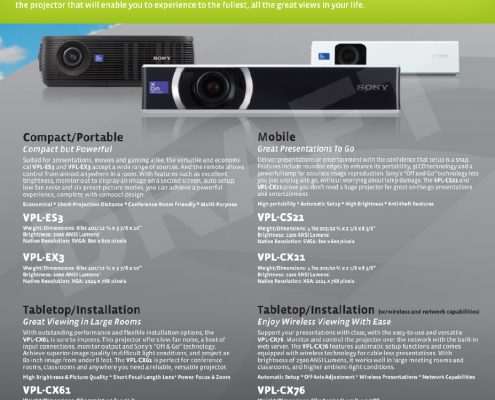 Brochure - Projector